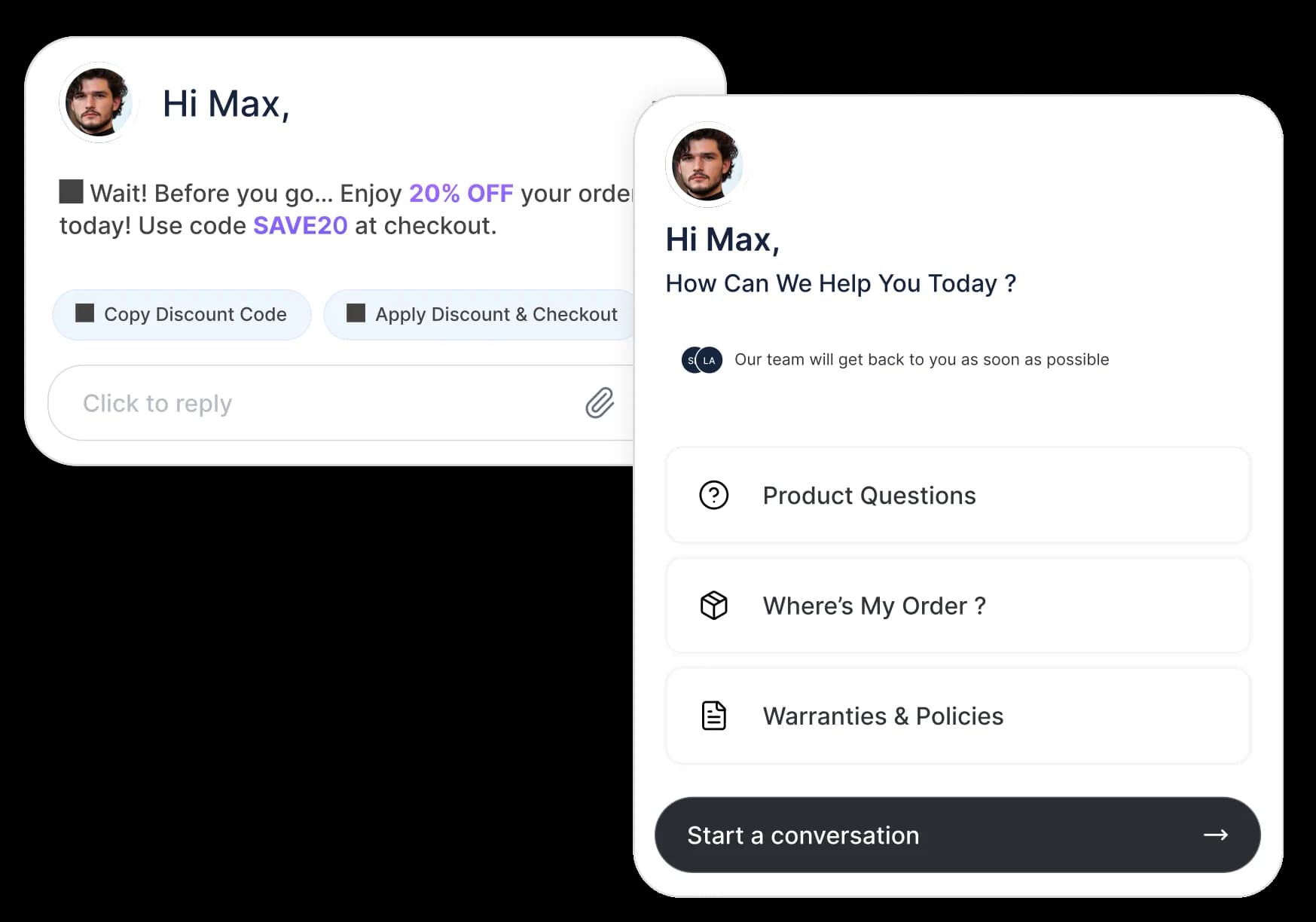 Profile Cards